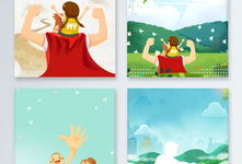 超人背影图片,守护正义的背影传奇