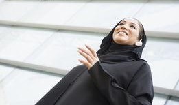 阿拉伯女人照片,传统与现代的完美融合